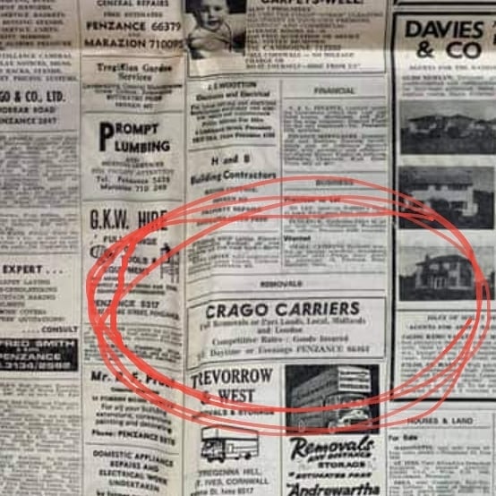 Old Advert